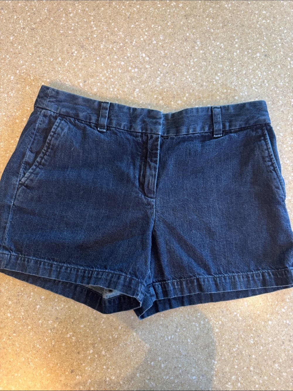 LOFT Dark Blue Denim Jean Shorts